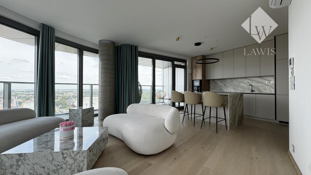 Luxusný byt priamo pri Dunaji - EUROVEA Tower