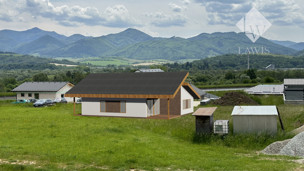 Slnečný stavebný pozemok s projektom RD