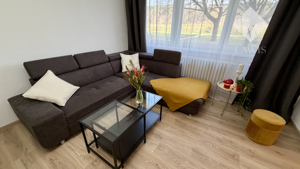 Veľký 1i s výhľadom na Váh-oddelená obývacia a spiaca časť